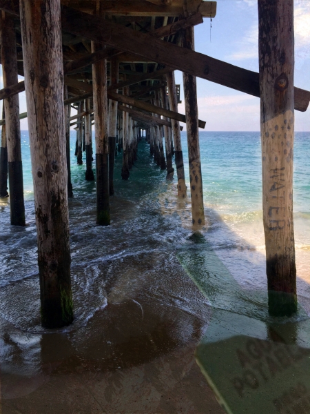 Water Signs - Balboa Pier